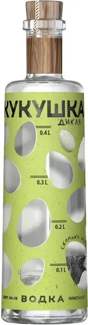 Водка Кукушка Дикая, 0.5 л