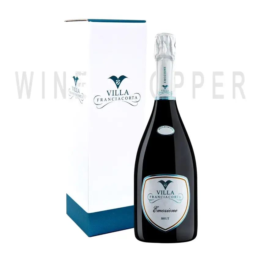 Игристое вино Villa Franciacorta Emozione Brut Franciacorta DOCG gift box 0.75 л