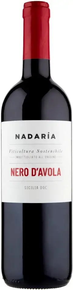Вино Nadaria Nero d'Avola, Sicilia DOC, 2022, 0.75 л