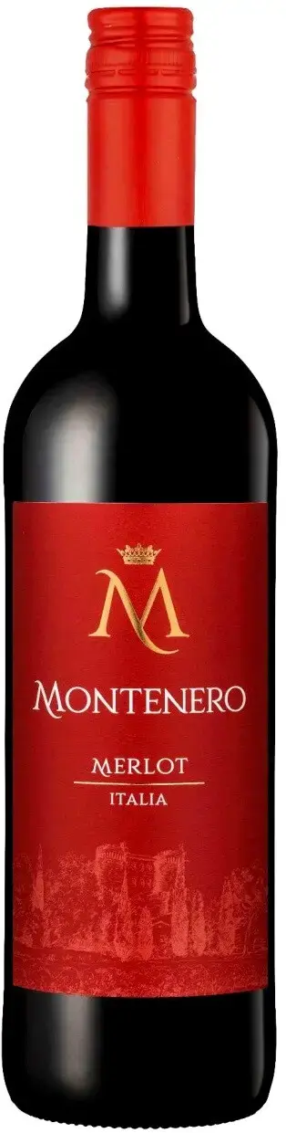 Вино Montenero Merlot, 2022, 0.75 л