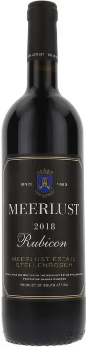 Вино Meerlust, Rubicon, Stellenbosch WO, 2018, 0.75 л