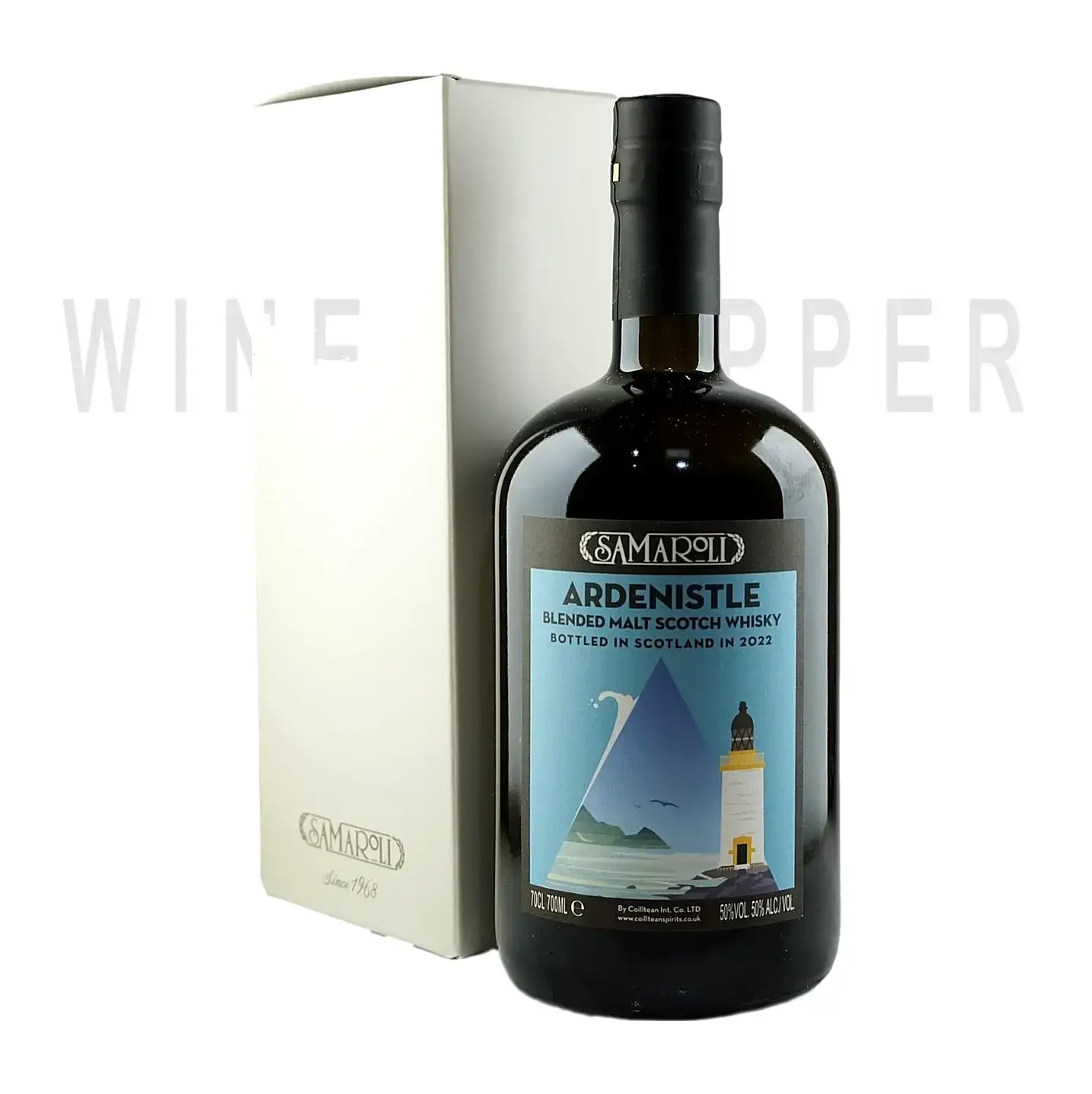 Виски Samaroli Ardenistle Blended Malt gift box 0.7 л