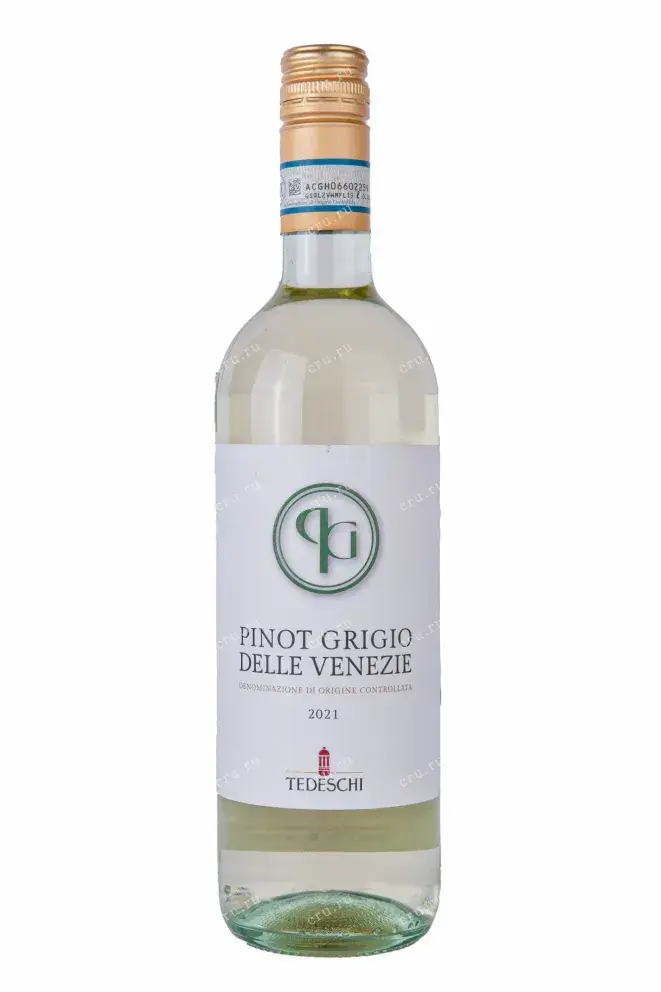 Вино Tedeschi Pinot Grigio Delle Venezie, 2021, 0.75 л