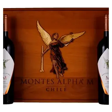  Набор Montes Alpha M Apalta DO 2019 set of 6 bottles wooden case