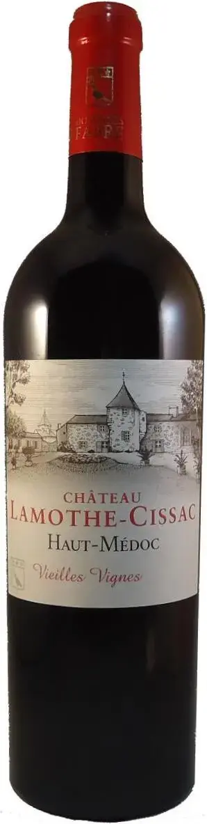 Вино Chateau Lamothe-Cissac Vieilles Vignes, Haut-Medoc AOC, 2017, 0.75 л