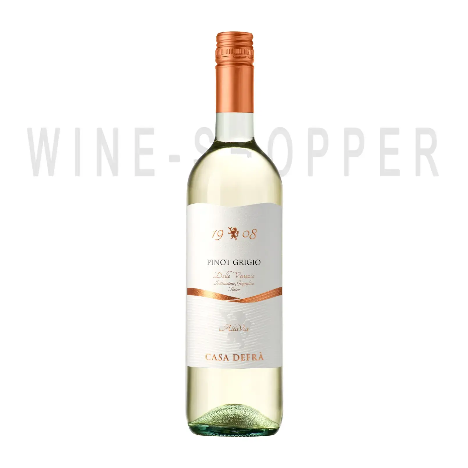 Вино Casa Defra Pinot Grigio Delle Venezie IGT, 2022, 0.75 л