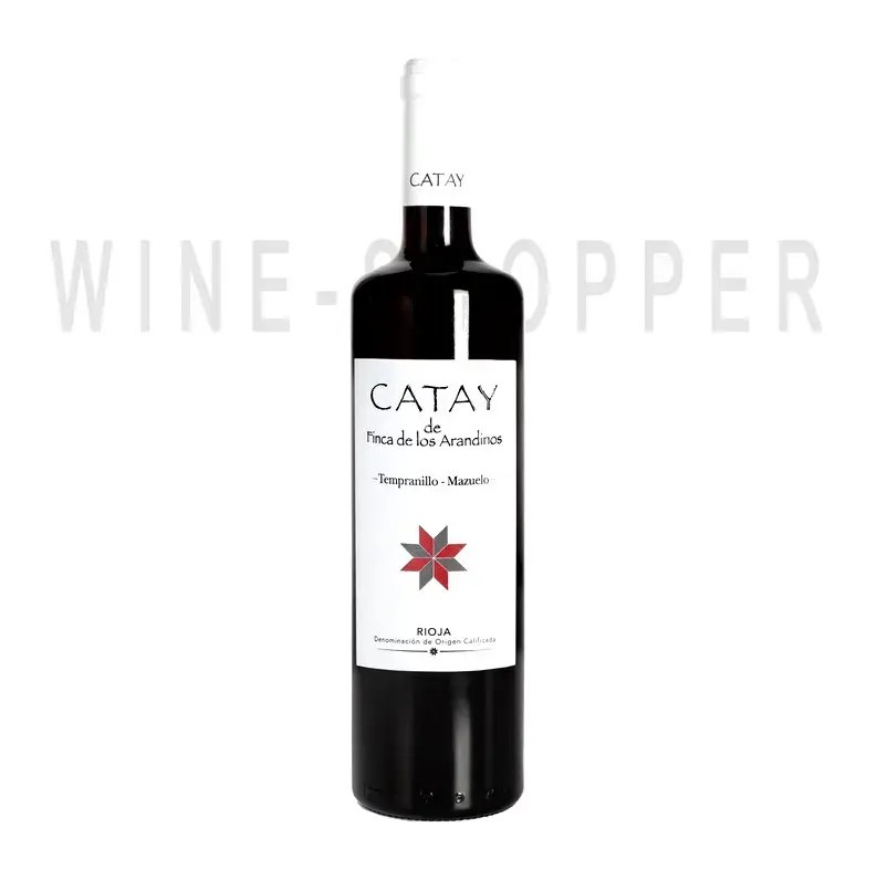 Вино Finca de los Arandinos Catay Tempranillo-Mazuelo Rioja DOCa 2021 0.75 л