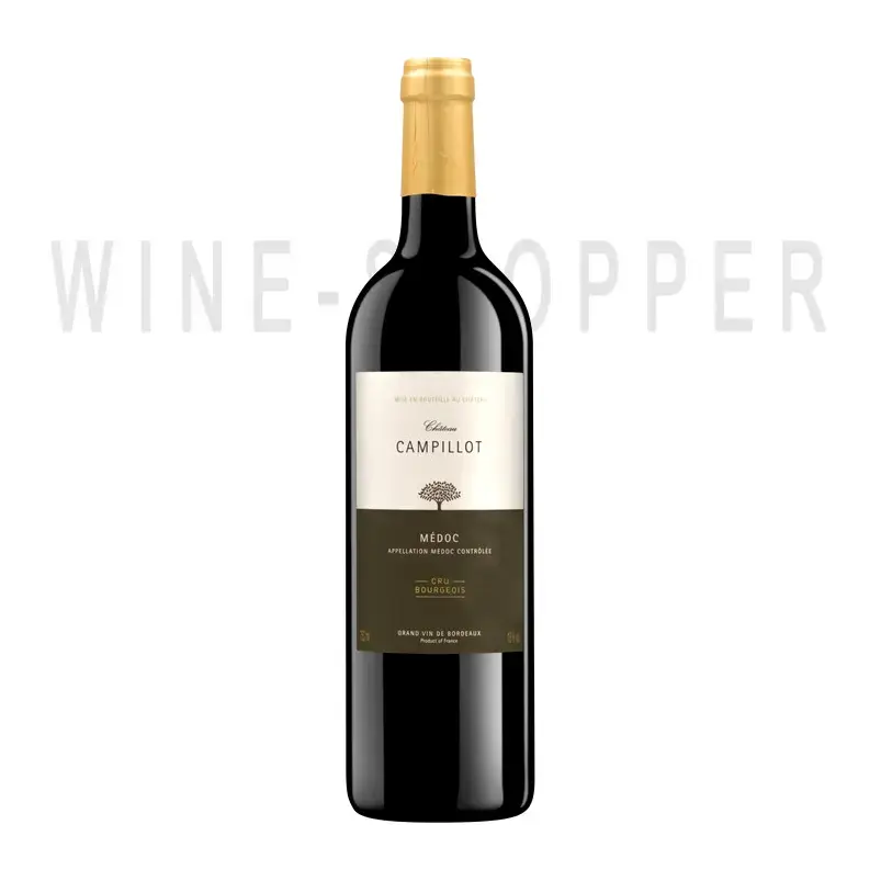 Вино Chateau Campillot Medoc AOC 2012 0.75 л