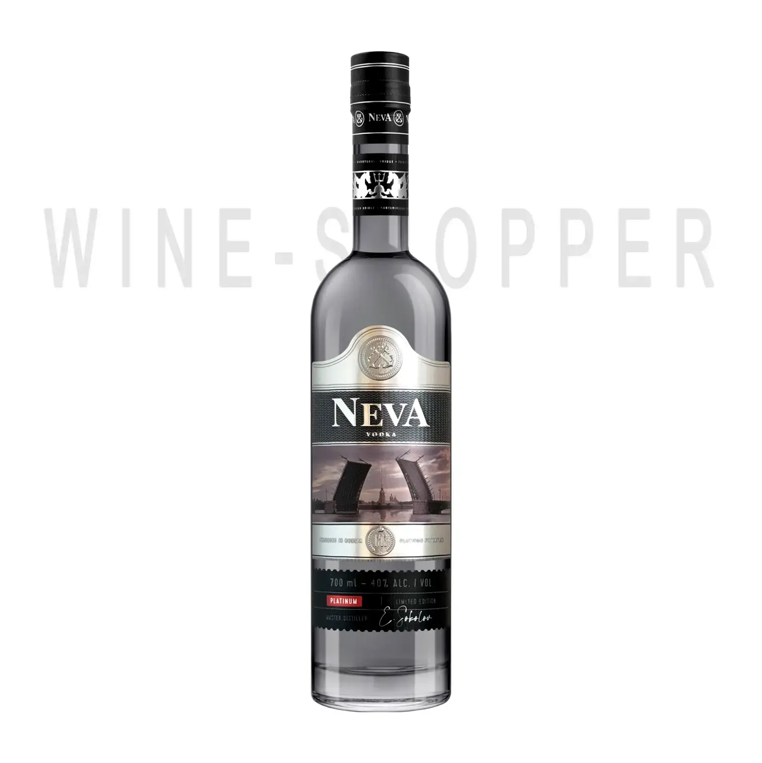 Водка NevA Platinum 0.7 л