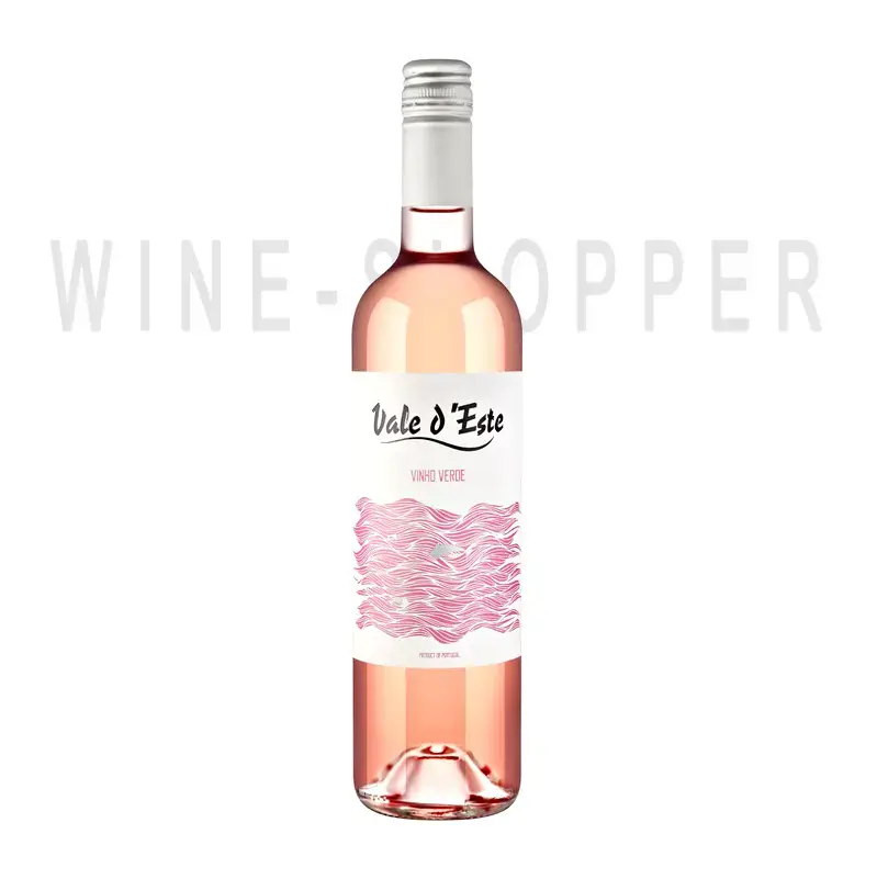 Вино Caves Campelo Vale d'Este Rose Vinho Verde DOC 0.75 л