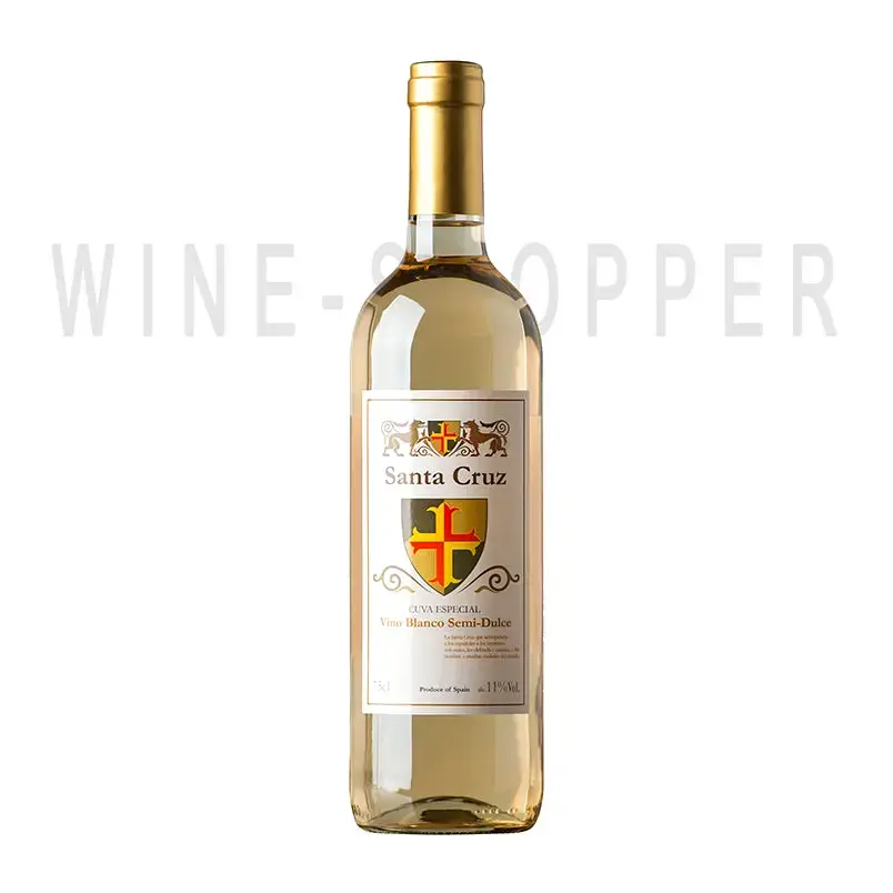 Вино Santa Cruz White Semi-Sweet VdT 0.75 л