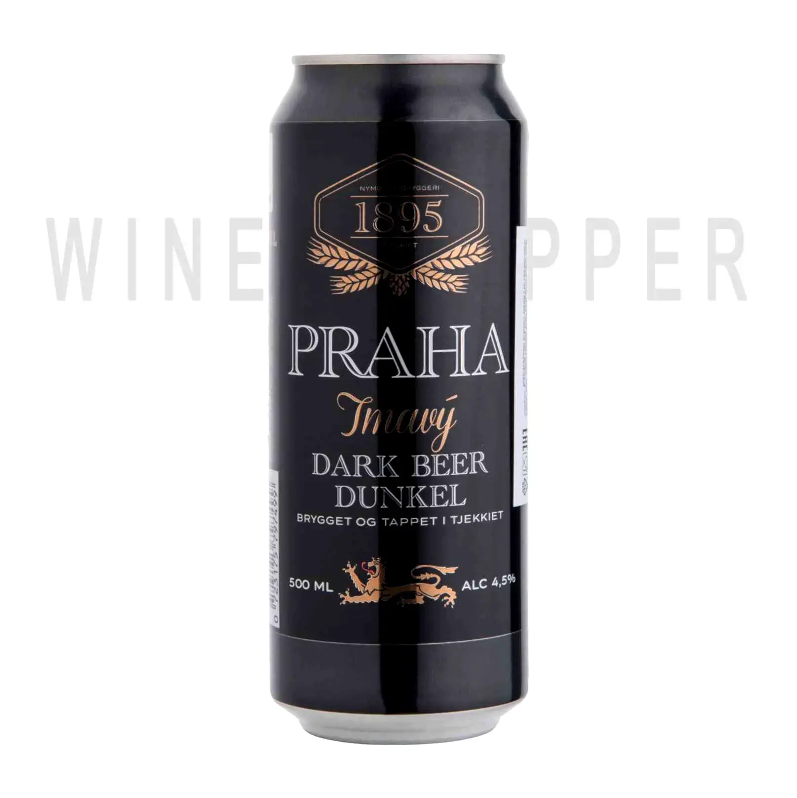 Пиво Nymburk Praha Dunkel, in can, 0.5 л
