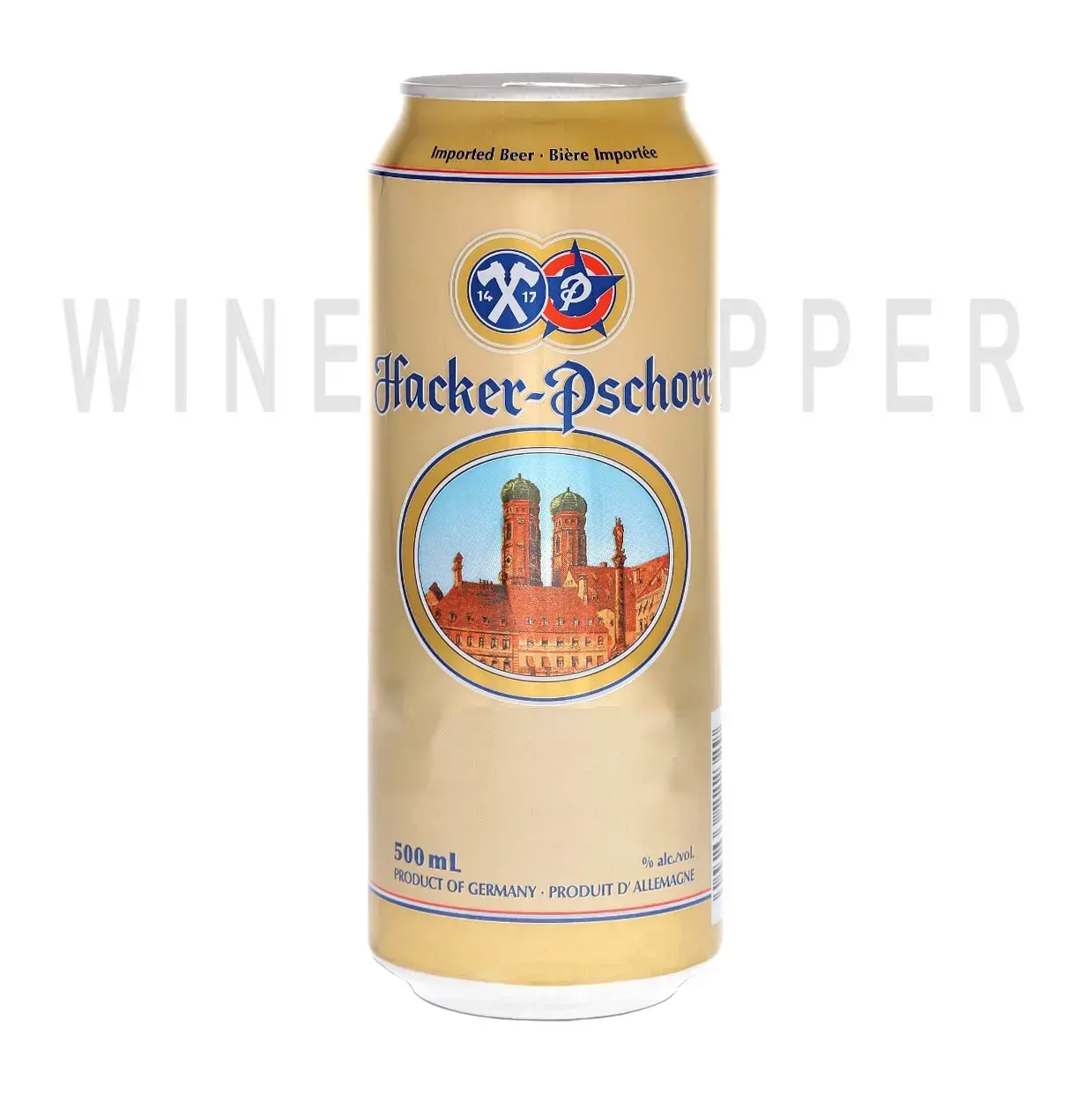 Пиво Hacker-Pschorr Hefe Weisse in can, 0.5 л