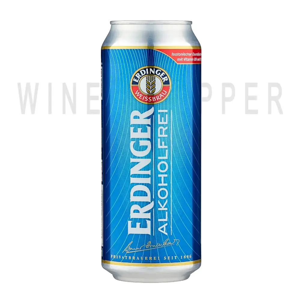 Пиво Erdinger Weissbier Alkoholfrei in can 0.5 л