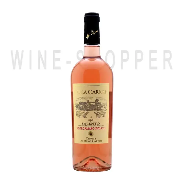 Вино Al Bano Carrisi Villa Carrisi Negroamaro Rosato Salento IGP 2021 0.75 л