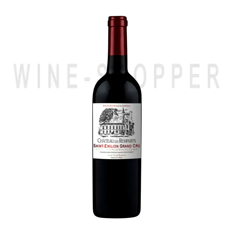 Вино Chateau Les Remparts Saint-Emilion AOC 2020 0.75 л