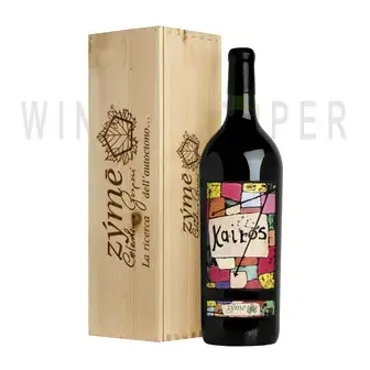 Вино Zyme Kairos wooden box 2019 1.5 л