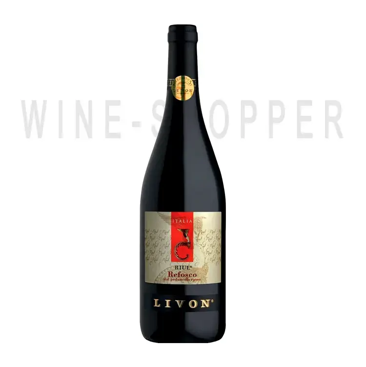 Вино Livon Riul Refosco dal Peduncolo Rosso DOC 0.75 л