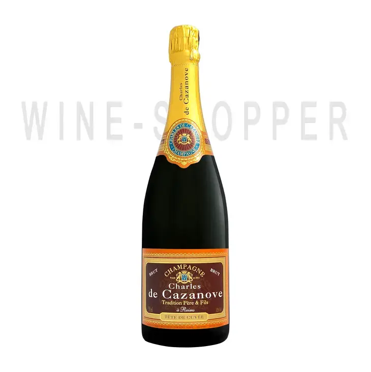 Шампанское Charles de Cazanove Tradition Brut Champagne AOC 1.5 л