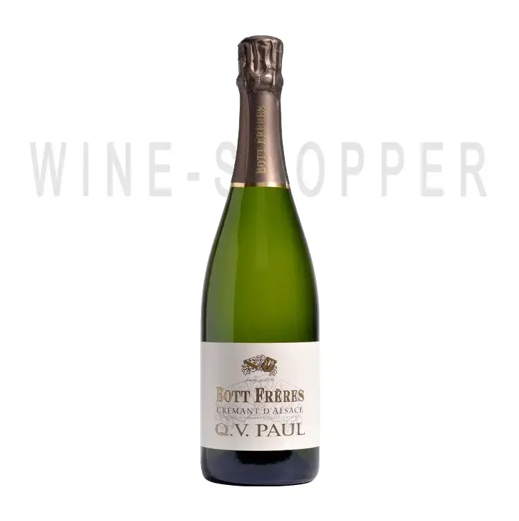 Игристое вино Bott Freres Q. V. Paul Cremant d'Alsace AOC Brut Zero Dosage 0.75 л