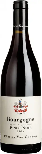 Вино Charles Van Canneyt, Bourgogne AOC Pinot Noir, 2014, 0.75 л