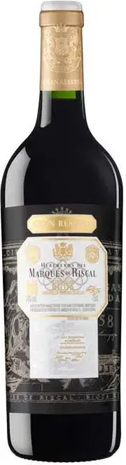 Вино Herederos del Marques de Riscal Rioja DOC Gran Reserva, 2017, 0.75 л