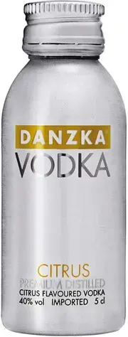 Водка Danzka Citrus, 0.05л
