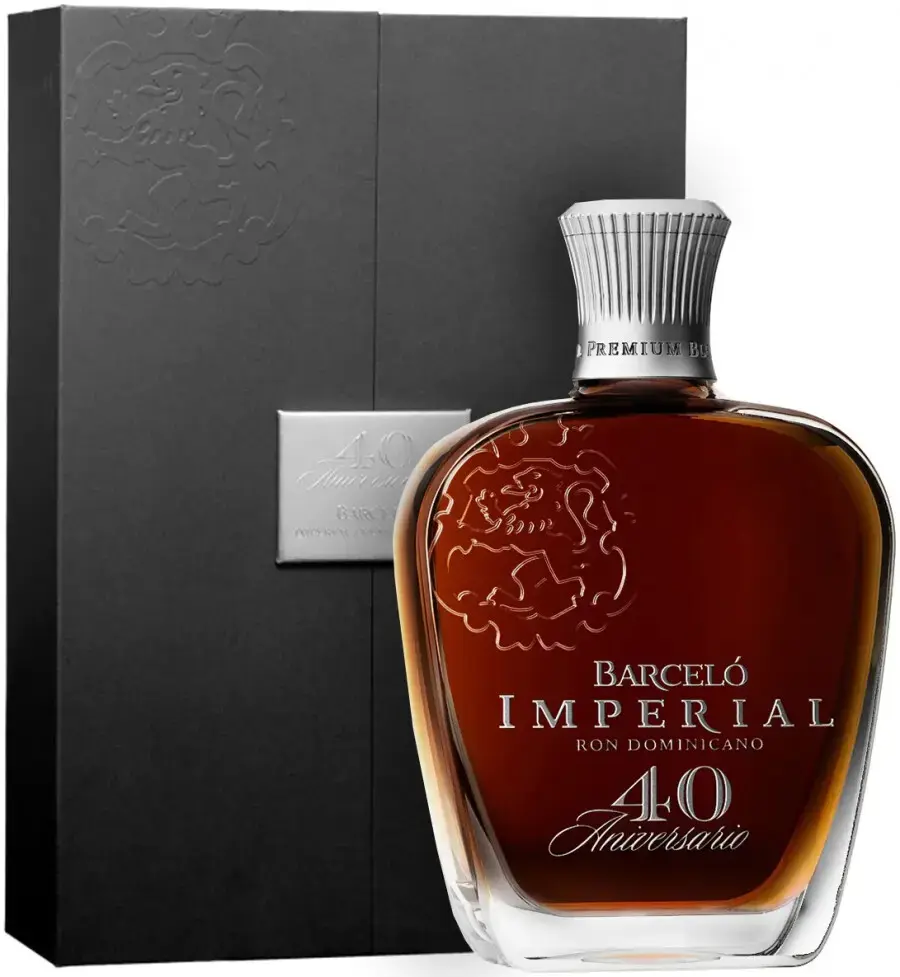 Ром Barcelo, Imperial 40 Aniversario, Gift box, 0.7 л