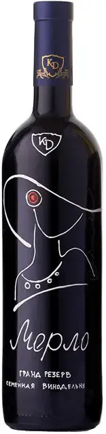 Вино Konstantin Dzitoev, Merlot Grande Reserve, 0.75 л