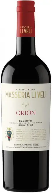 Вино Li Veli Orion Salento IGT, 0.75 л