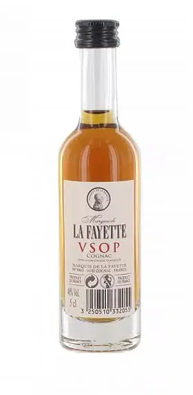 Коньяк Marquis de La Fayette VSOP AOC Cognac, 0.05 л