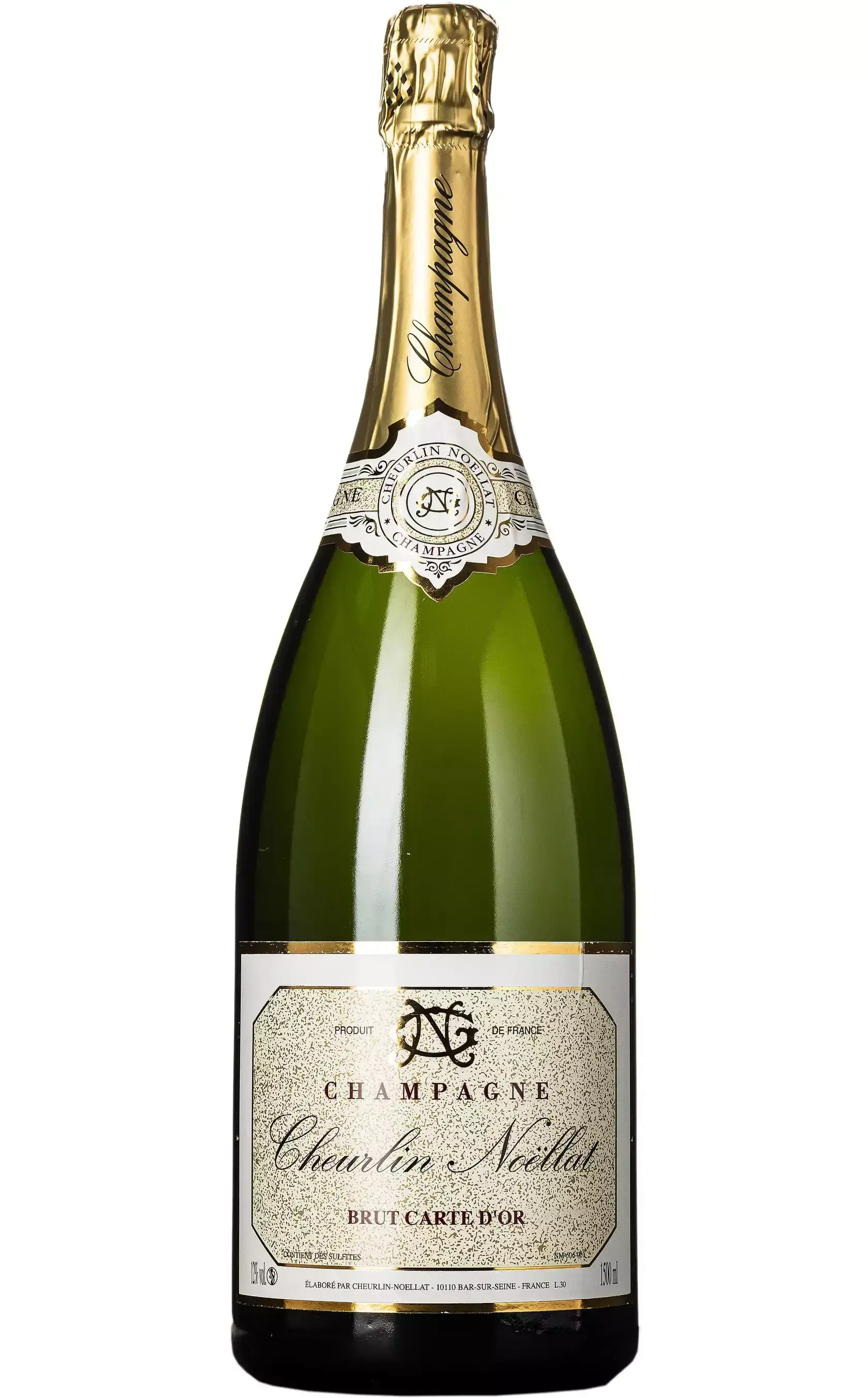 Игристое вино Maxime Cheurlin Noellat Brut Carte d'Or Champagne AOC 1.5 л