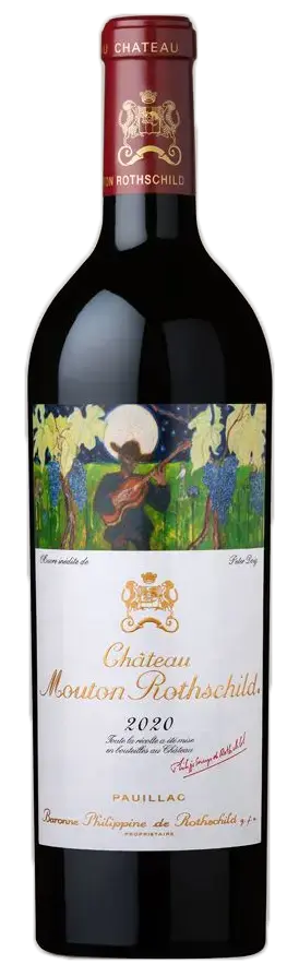 Вино Chateau Mouton Rothschild Pauillac AOC Premier Grand Cru Classe, 2020, 0.75 л