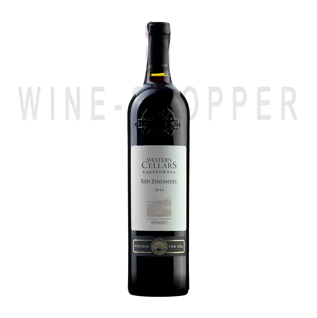 Вино Western Cellars Вестерн Селларс Зинфандель. Магнум красное полусухое 0.75 л