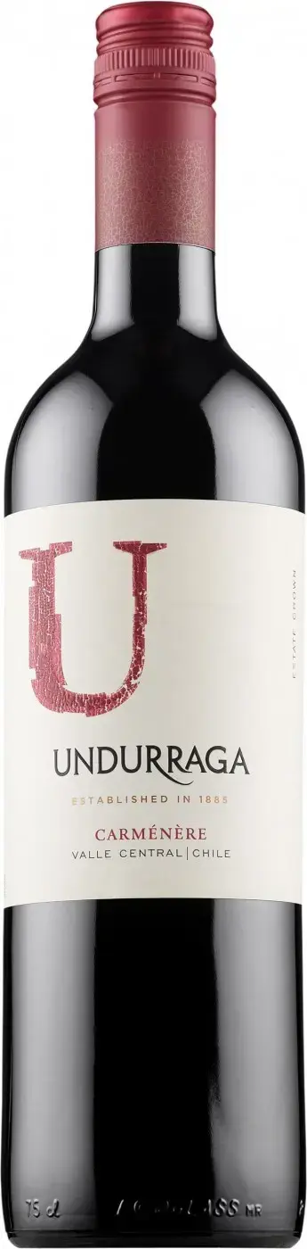 Вино Undurraga, Carmenere, Central Valley, 2021 0.75 мл
