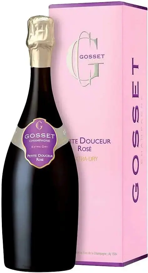 Шампанское Gosset Petite Douceur Rose Extra-Dry, gift box, 0.75 л