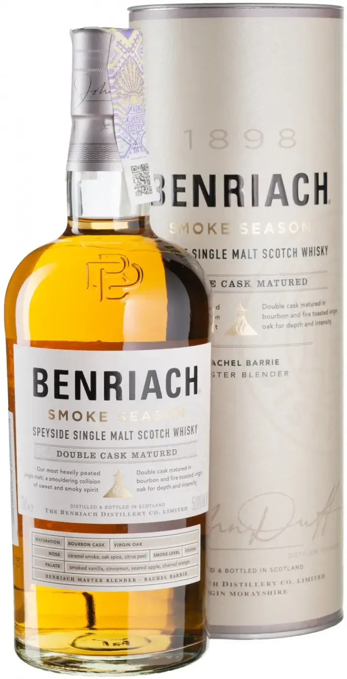 Виски Benriach Smoke Season, in tube, 0.7 л