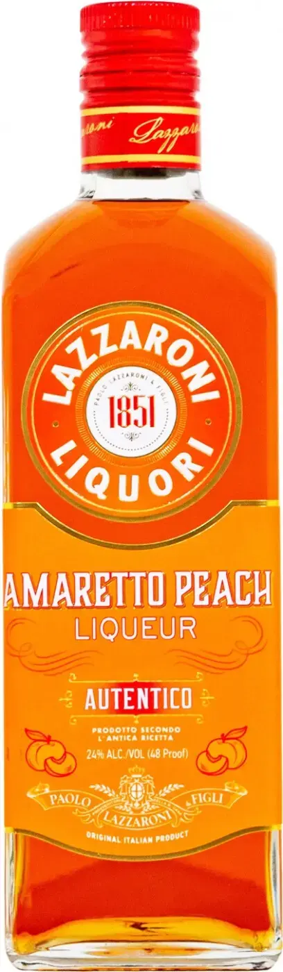 Ликер Lazzaroni, Autentico Amaretto Peach, 0.7 л