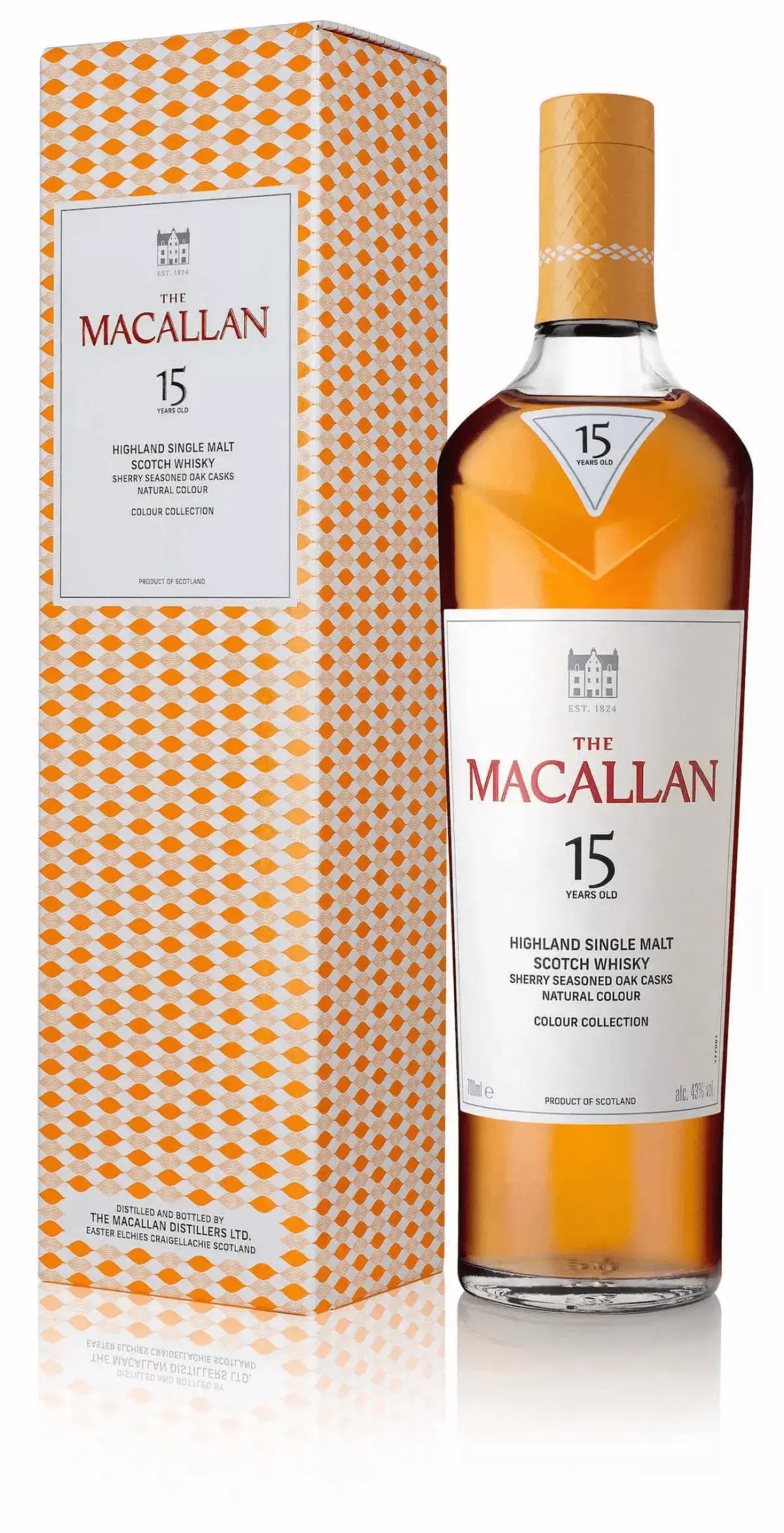 Виски Macallan Colour Collection 15 years old, in gift box, 0.7 л