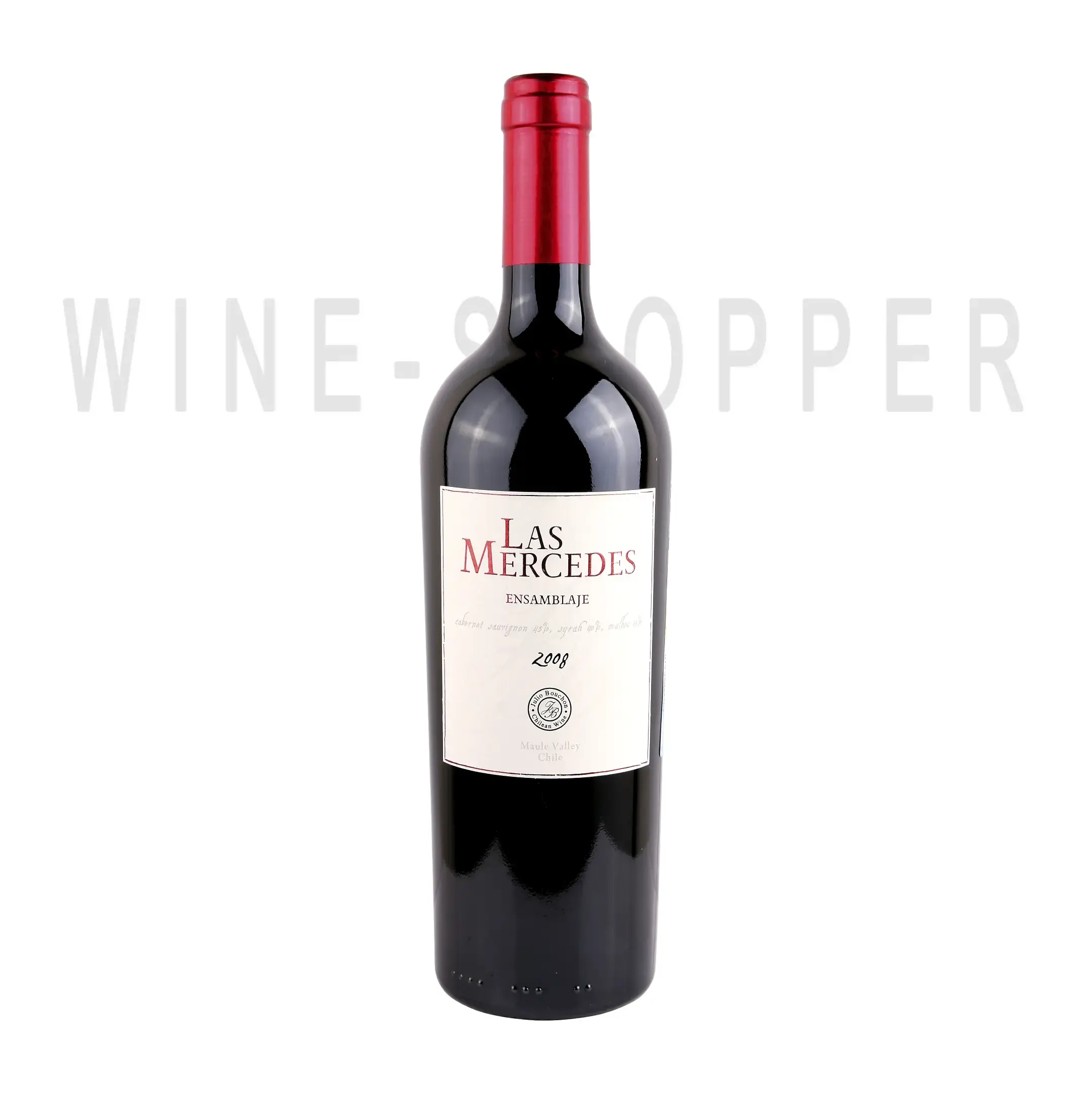 Вино Bouchon Las Mercedes Ensamblaje 2010 0.75 л