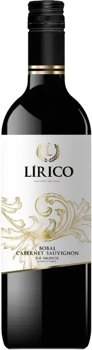 Вино Vicente Gandia, Lirico Bobal-Cabernet Sauvignon, Valencia DO, 2020, 0.75 л