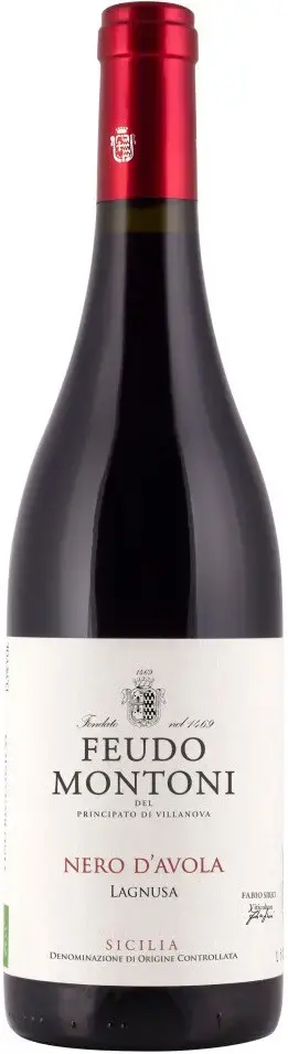 Вино Feudo Montoni, Lagnusa Nero d'Avola, Sicilia DOC, 2020, 0.75 л