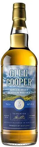 Виски Glen Cooper 5 years Single Malt Scotch Whisky, 0.7 л
