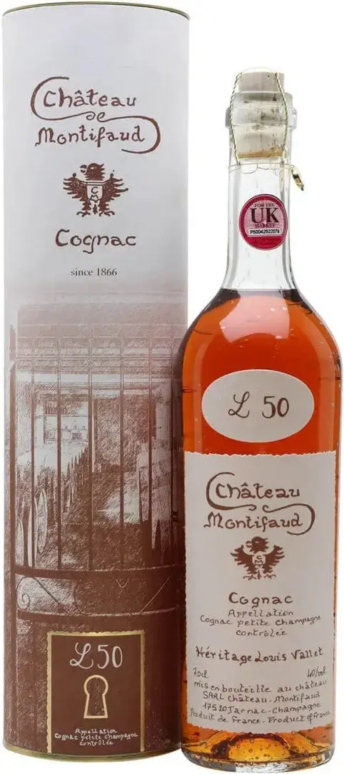Коньяк Chateau de Montifaud Heritage Louis Vallet 50 Years Old, in tube, 0.7 л