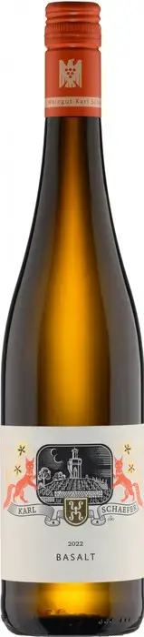 Вино Weingut Karl Schaefer, Basalt Wachenheim Riesling, 2022, 0.75 л