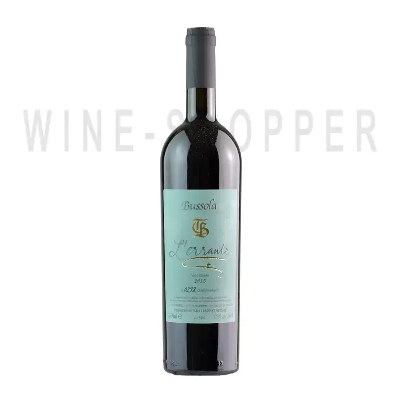 Вино Tommaso Bussola L'Errante TB Rosso Veronese IGT 2015 0.75 л