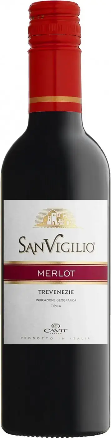 Вино Sanvigilio Merlot Trevenezie IGT, 2020, 0.375л
