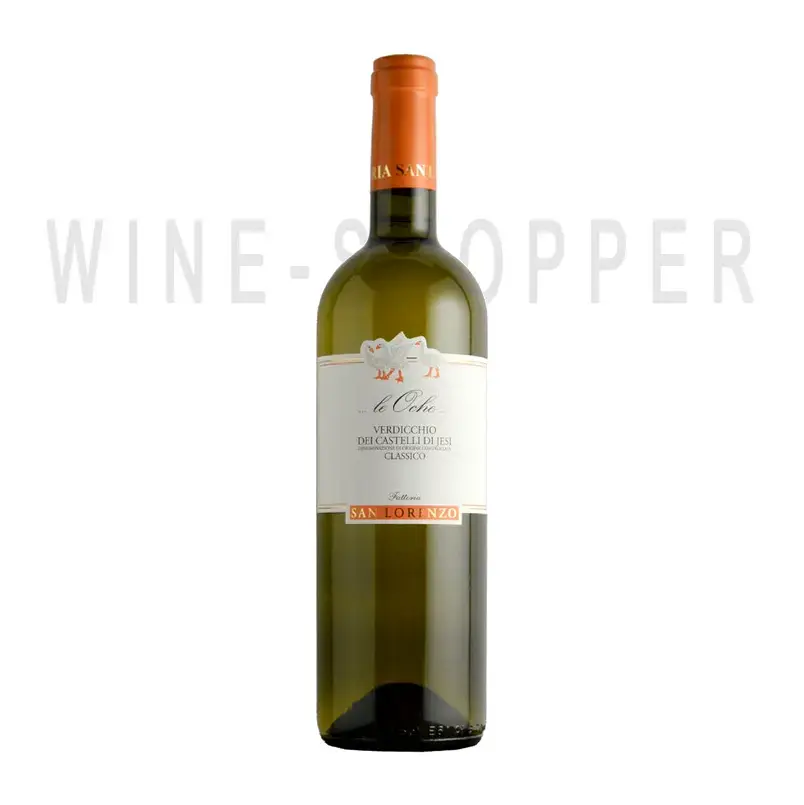 Вино Fattoria San Lorenzo Verdicchio le Oche Castelli di Jesi DOC Classico 2017 0.75 л