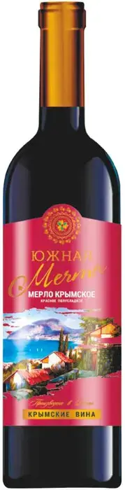 Вино Merlot Krymskoe, 0.75л