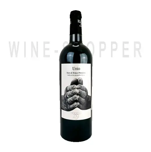 Вино Podere 29 Unio Nero di Troia e Primitivo 2020 0.75 л
